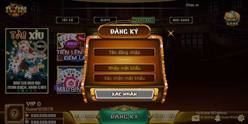 Cách đăng ký tài khoản tại cổng game bài Iwin Club