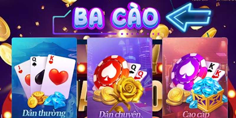 Game bài cào - dạng bài Tây đơn giản nhưng hấp dẫn