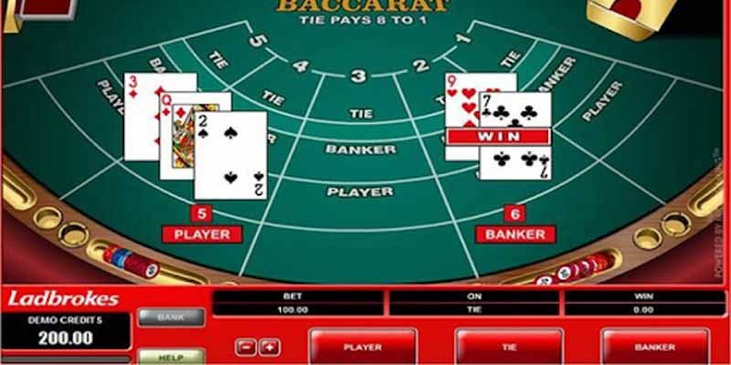 Quy tắc tính điểm trong quá trình chơi game bài Baccarat